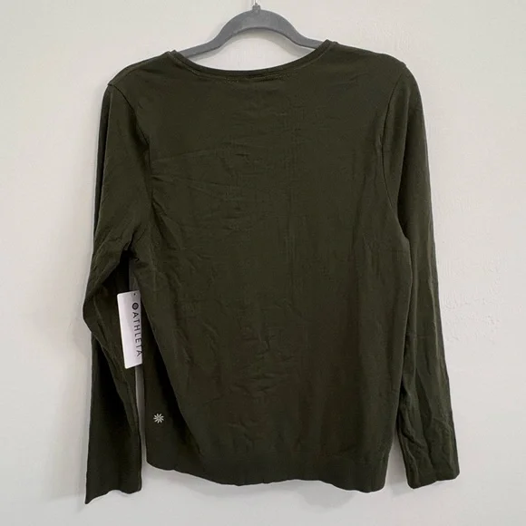 Athleta | In Motion Seamless Top | Sz L | Aspen Olive | NWT - Picture 7 of 9